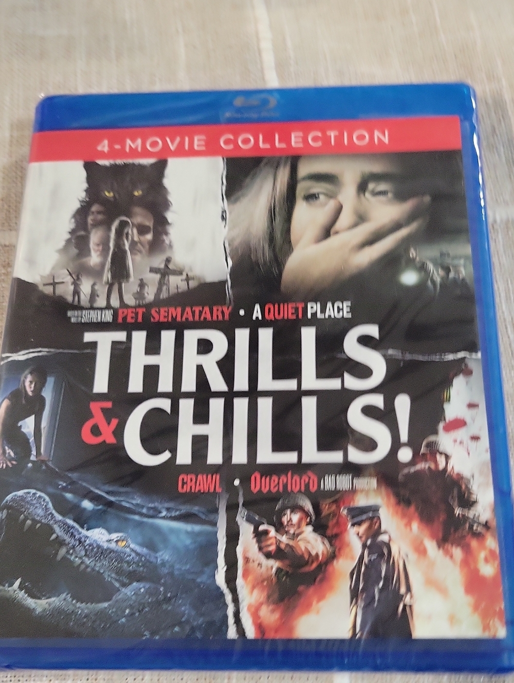 Thrills & Chills! 4-Movie Blu-ray Collection - Blue Case